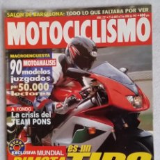 Coches y Motocicletas: REVISTA MOTOCICLISMO Nº 1527. AÑO 1997. 27 MAYO AL 2 JUNIO. CCAVENDE. Lote 113160999