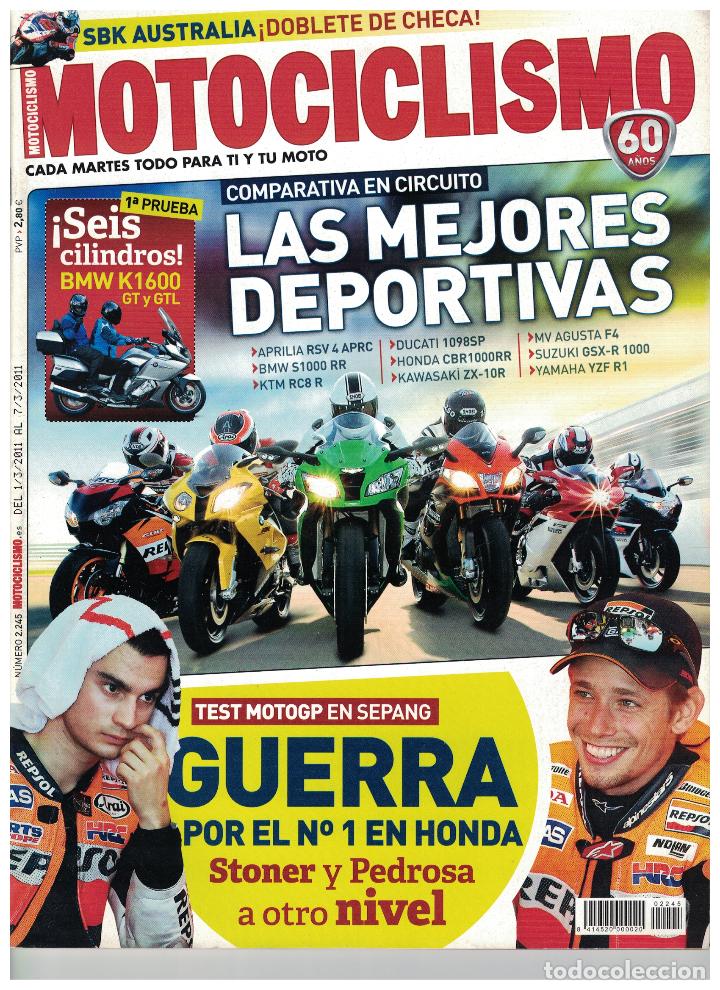 Cars and Motorcycles: (C-019) - MOTOCICLISMO N&ordm; 2245 - 2011