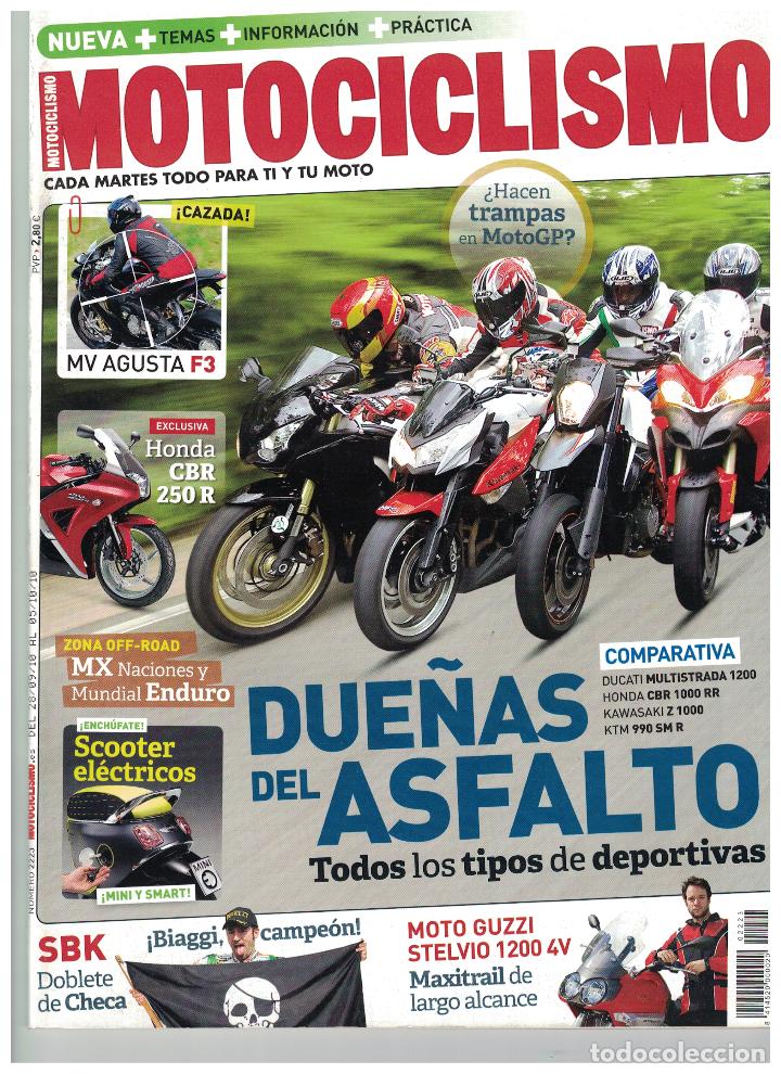 Cars and Motorcycles: (C-019) - MOTOCICLISMO N&ordm; 2223 - 2010