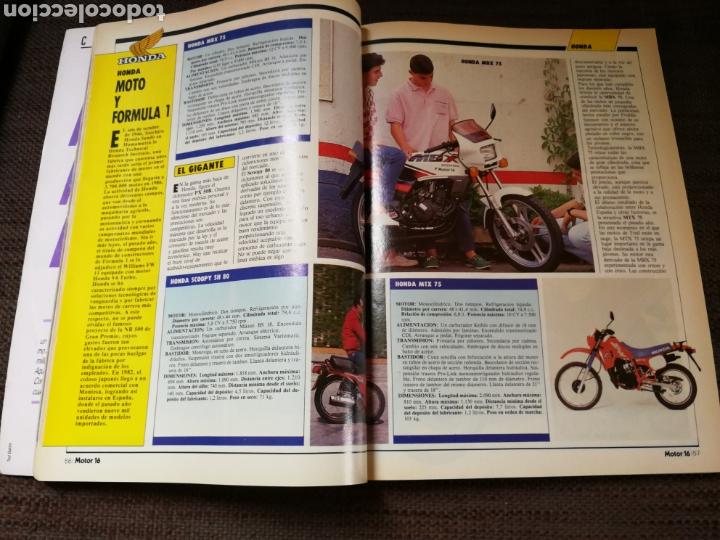 Coches y Motocicletas: TODAS LAS MOTOS. CATÁLOGO MOTOR 16.AÑO 1987.N°1 - Foto 3 - 132182753