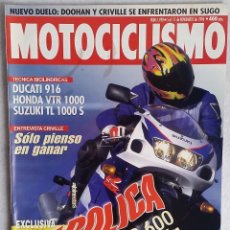 Coches y Motocicletas: REVISTA MOTOCICLISMO Nº 1498. AÑO 1996. 5 AL 11 NOVIEMBRE. CCAVENDE. Lote 113598823