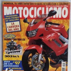 Coches y Motocicletas: REVISTA MOTOCICLISMO Nº 1490. AÑO 1996. 10 AL 16 SEPTIEMBRE. CCAVENDE. Lote 113598987