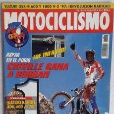 Coches y Motocicletas: REVISTA MOTOCICLISMO Nº 1487. AÑO 1996. 20 AL 26 AGOSTO. CCAVENDE. Lote 113599087