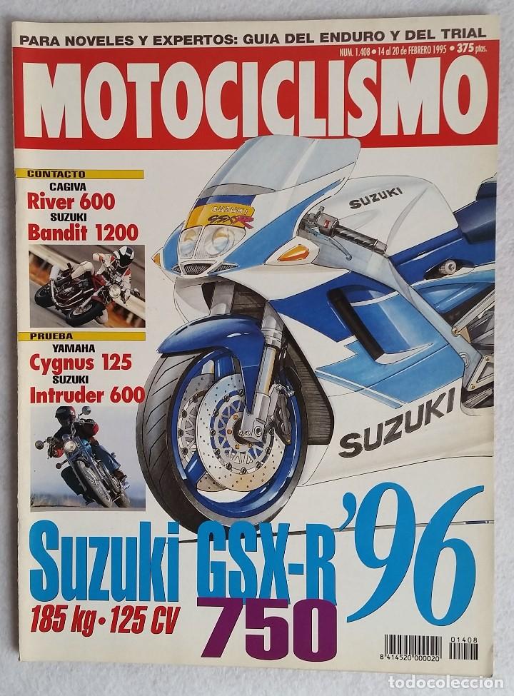 Carros e motociclos: REVISTA MOTOCICLISMO N&ordm; 1408. A&Ntilde;O 1995. 14 AL 20 FEBRERO. CCAVENDE