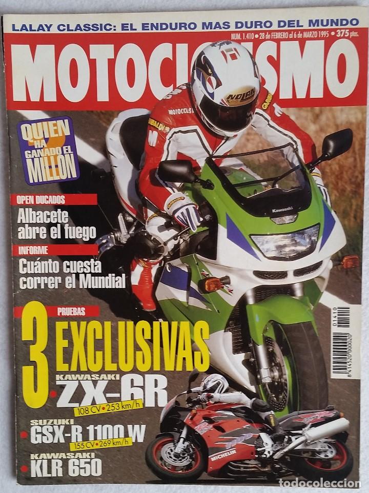 Carros e motociclos: REVISTA MOTOCICLISMO N&ordm; 1410. A&Ntilde;O 1995. 28 FEBRERO AL 6 MARZO. CCAVENDE
