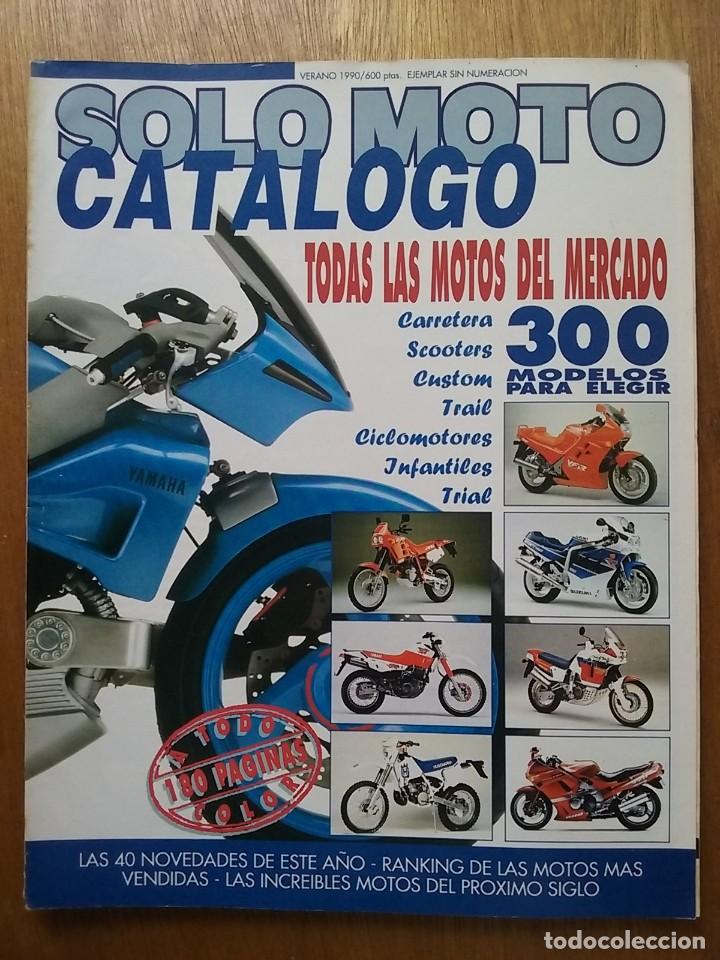 SOLO MOTO CATALOGO 1990 SOLOMOTO (Coches y Motocicletas - Revistas de Motos y Motocicletas)