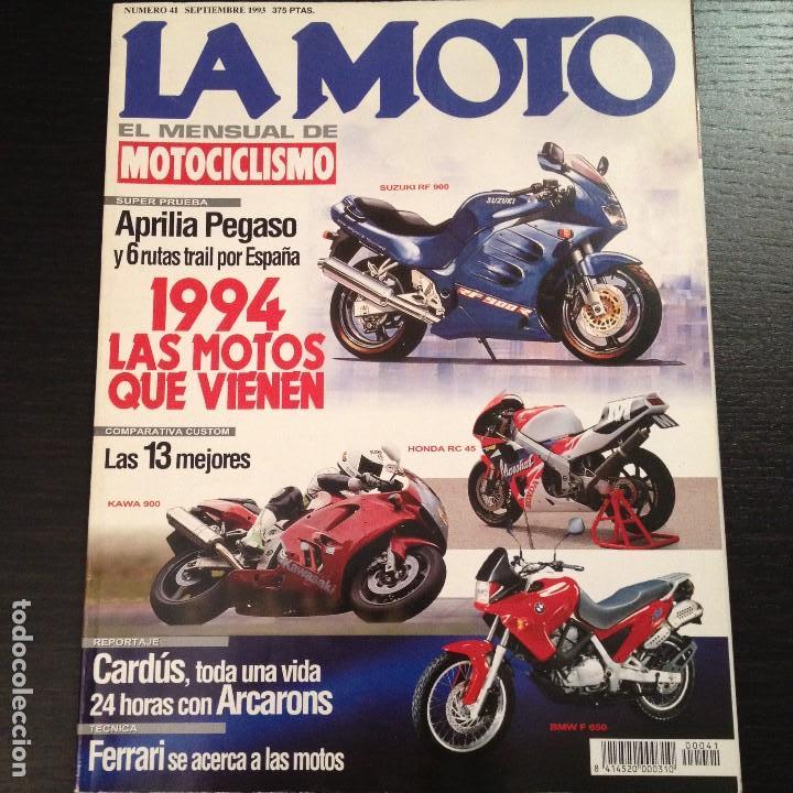 Voitures et Motocyclettes: LA MOTO N&ordm; 41 - APRILIA PEGASO CAGIVA PRIMA 75 R YAMHA TY 250 Z APRILIA AMICO 50 NORTON NRS 588