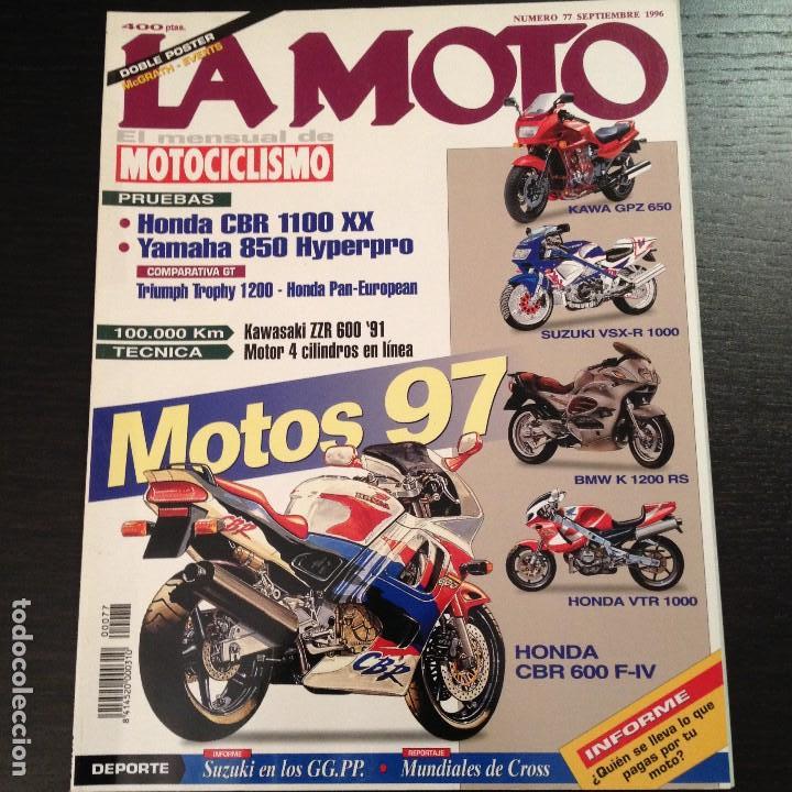 Cars and Motorcycles: LA MOTO N&ordm; 77 - HONDA CBR 1100 XX YAMAHA 850 HYPERPRO TRIUMPH TROPHY 1200 HONDA PAN EUROPEAN