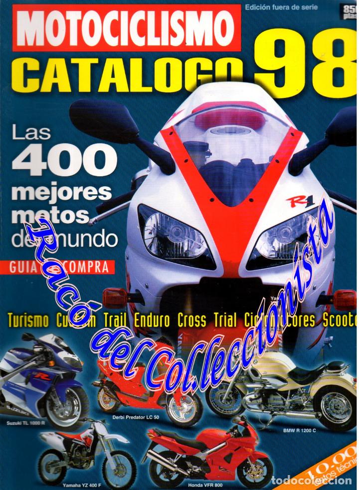 Cars and Motorcycles: MOTOCICLISMO  CATALOGO 1998 N&ordm; 17 Las 400 mejores motos del mundo