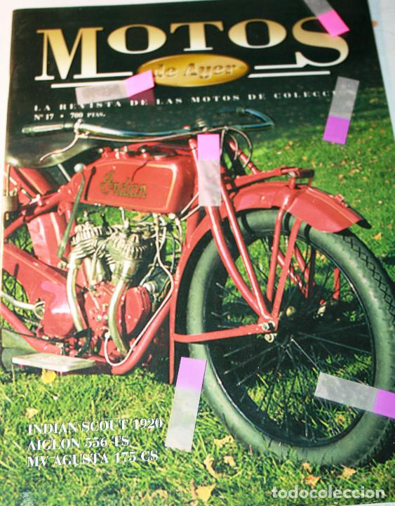 Automobili e Motociclette: MOTOS DE AYER N&ordm; 17  NOVIEMBRE DICIEMBRE 1998 SEGUN FOTOS BIEN CONSERVADA