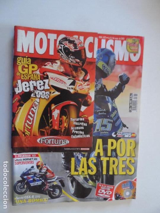 MOTOCICLISMO REVISTAS AÑO 2003 Nº 1837 MAYO (Coches y Motocicletas - Revistas de Motos y Motocicletas)