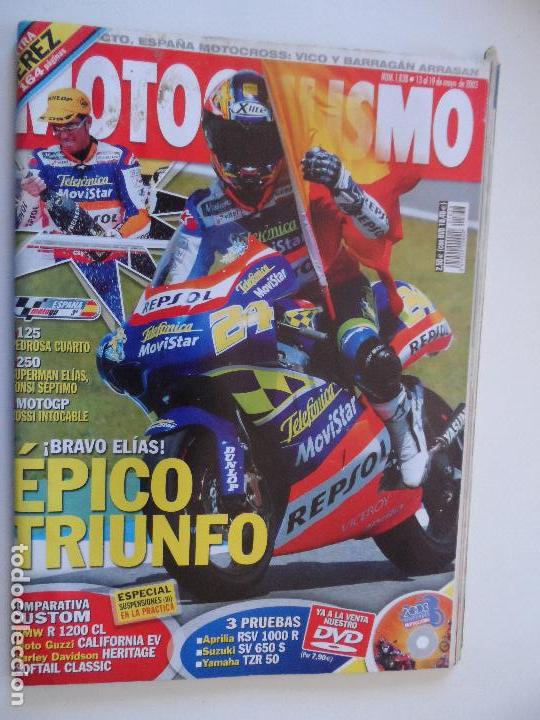 MOTOCICLISMO REVISTAS AÑO 2003 MAYO Nº 1838 (Coches y Motocicletas - Revistas de Motos y Motocicletas)