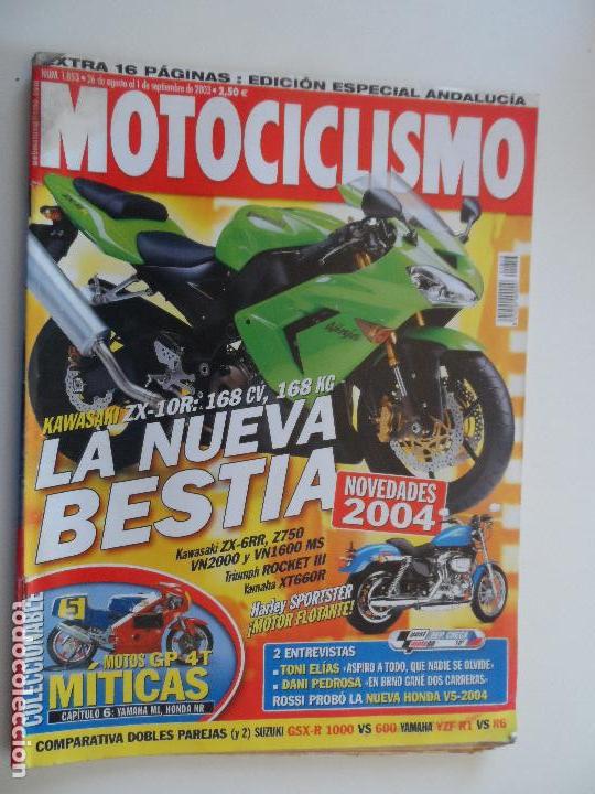 MOTOCICLISMO REVISTAS AÑO 2003 AGOSTO Nº 1853 (Coches y Motocicletas - Revistas de Motos y Motocicletas)