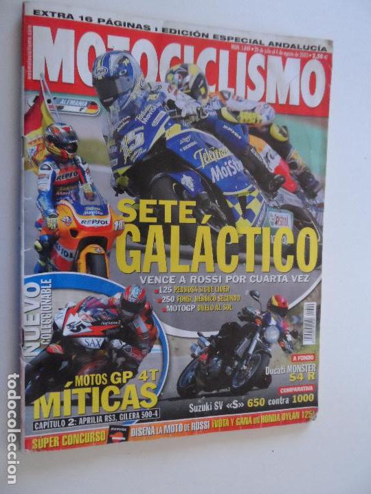 MOTOCICLISMO REVISTAS AÑO 2003- JULIO -Nº 1849 (Coches y Motocicletas - Revistas de Motos y Motocicletas)