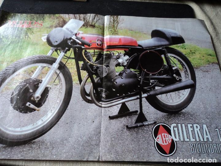 Automobili e Motociclette: poster a doble cara gilera 125 y bsa 500 46 x 30 cm