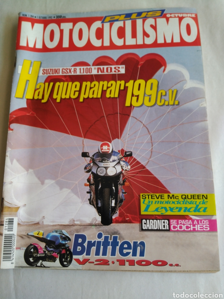 Coches y Motocicletas: Motociclismo n&ordm; 1284 - Suzuki GSX-R 1.100 N.O.S.