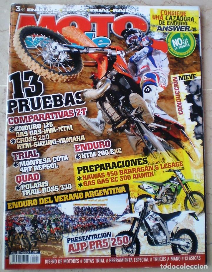 Coches y Motocicletas: MOTO VERDE - NUMERO 381 - 2010