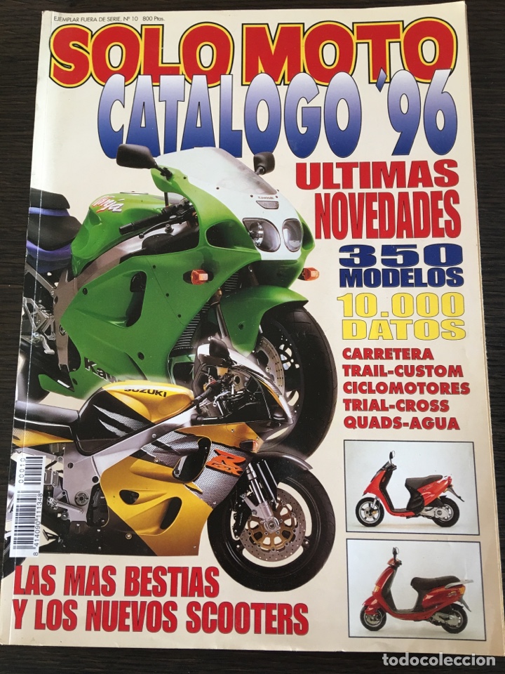 Coches y Motocicletas: Revista solo moto catalogo 96 1996