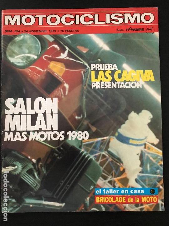 Automobili e Motociclette: MOTOCICLISMO N&ordm; 634 - NOV 1979 - PUCH 300 TRIAL / GAMA CAGIVA / SALON MILAN / YAMAHA