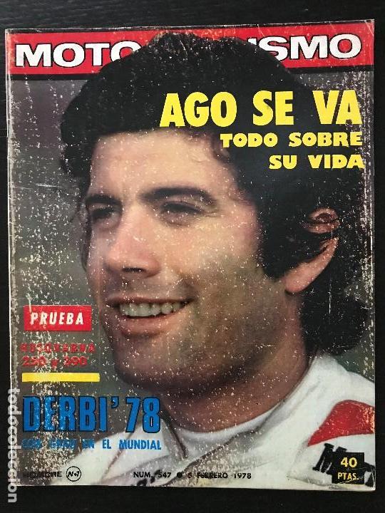 Coches y Motocicletas: MOTOCICLISMO N&ordm; 547 - FEB 1978 - HUSQVARNA 250 - 390 / DERBI PROYECTOS / TRIAL INDOOR / BARRY SHEENE