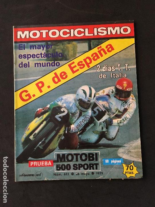 Cars and Motorcycles: Revista motociclismo numero 611 mayo 1979 prueba motobi 500 sport