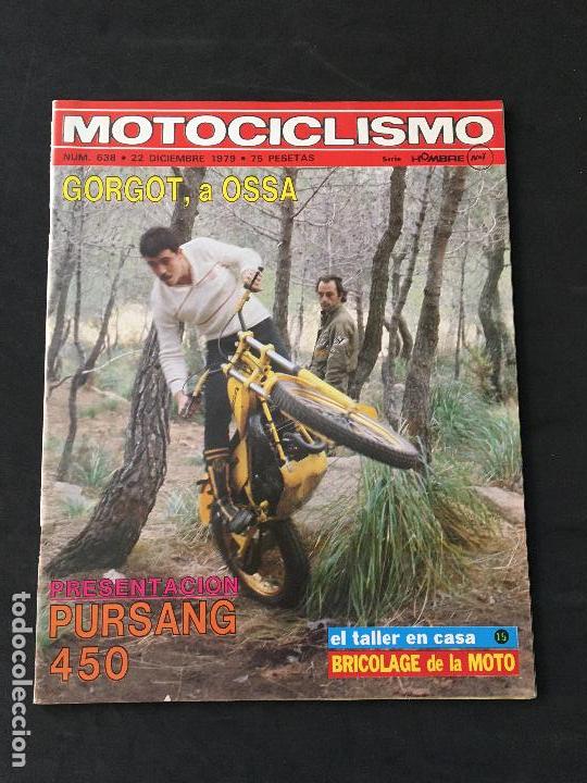 Automobili e Motociclette: Revista motociclismo numero 638 diciembre 1979 prueba pursang 450