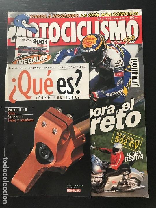 Cars and Motorcycles: MOTOCICLISMO N&ordm; 1716 - ENERO 2001 - BMWR 1100 RT / HONDA CBR 900 RR / BOSS HOSS / YAMAHA