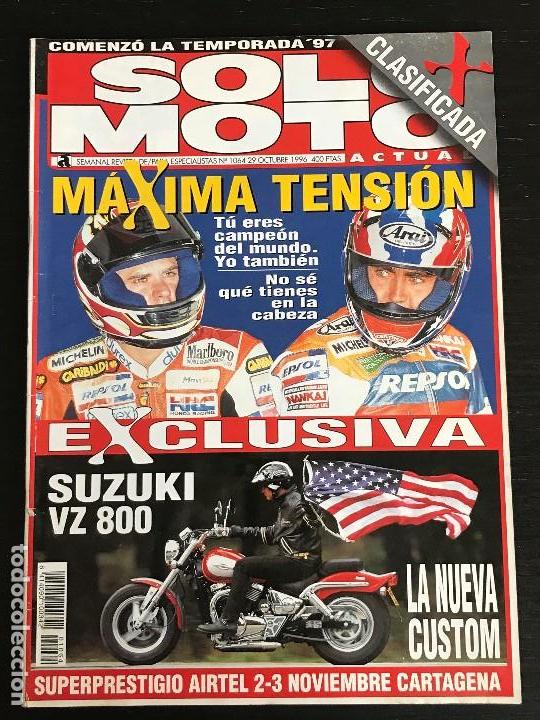Coches y Motocicletas: SOLO MOTO ACTUAL - N&ordm; 1064 - OCT 1996 - SUZUKI VZ 8000 / GAS GAS PAMPERA / SUPERBIKES AUSTRALIA