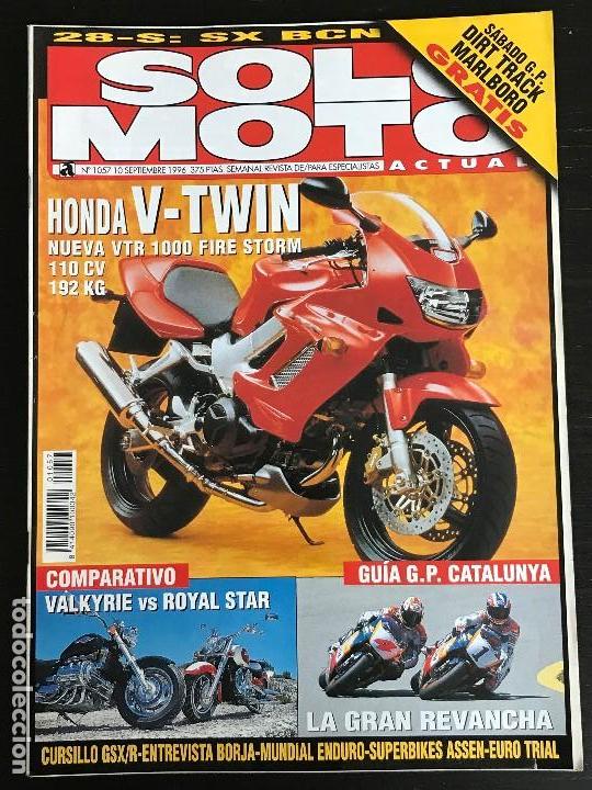 Automobili e Motociclette: SOLO MOTO ACTUAL - N&ordm; 1057 - SEP 1996 - HONDA GL 1500 C / YAMAHA XVZ 1300 ROYAL STAR / HONDA VTR