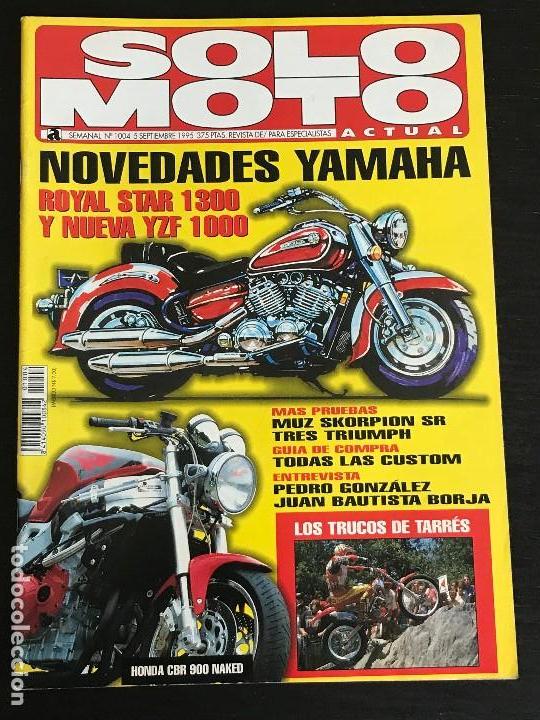 Automobili e Motociclette: SOLO MOTO ACTUAL - N&ordm; 1004 - SEP 1995 - ROYAL STAR 1300 / GILERA EAGLET 50 / APRILIA CLASSIC 75