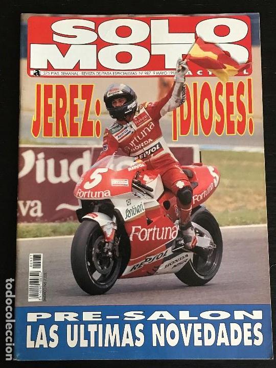 Automobili e Motociclette: SOLO MOTO ACTUAL - N&ordm; 987 - MAYO 1995 - GP JEREZ / YAMAHA XT 6000 E / ASSEN / YAMAHA CYGNUS 125