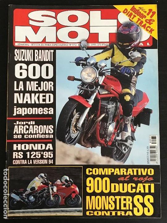 Coches y Motocicletas: SOLO MOTO ACTUAL - N&ordm; 973 - ENERO 1995 - SUZUKI GSF 600 N / BATTLEMAX 1200 / SUZUKI VS 600