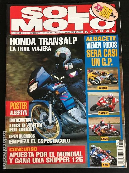 Cars and Motorcycles: SOLO MOTO ACTUAL - N&ordm; 924 - FEB 1994 - HONDA XL 600 / YAMAHA AXIS 50 / HONDA RS 250R / YAMAHA TZ 250