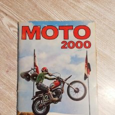 Coches y Motocicletas: MOTO 2000 - ÁLBUM PARA CROMOS EDICIONES VULCANO, S.A. GRANDES COLECCIONES PARA LA JUVENTUD COMPLETO. Lote 129961499
