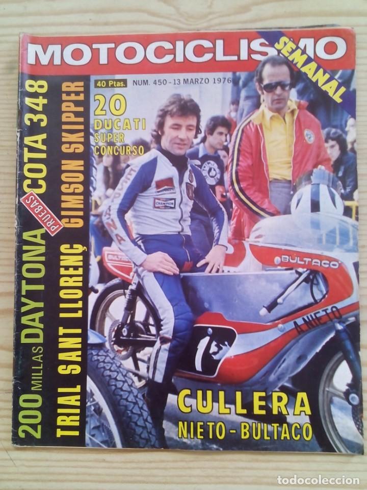 Voitures et Motocyclettes: Revista Motociclismo 1976 Marzo