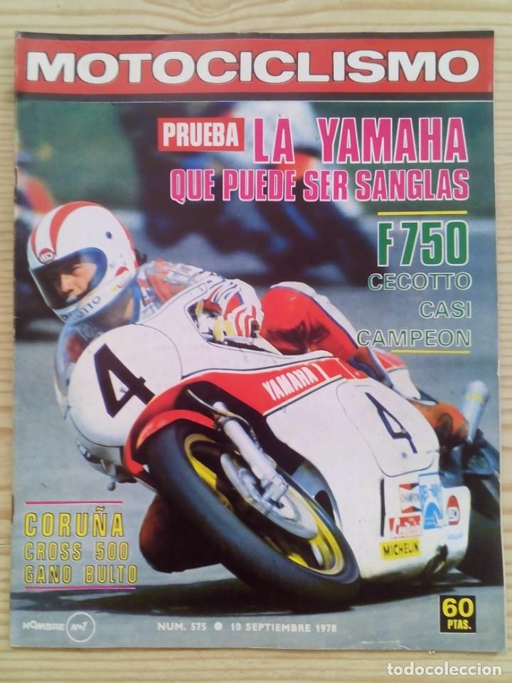 Voitures et Motocyclettes: Revista Motociclismo 1978 10 Septiembre
