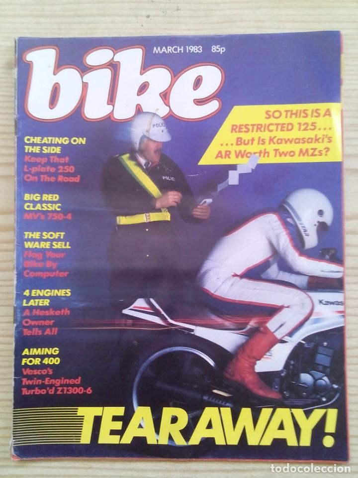 Voitures et Motocyclettes: Revista Bike March 1983 - Ingles