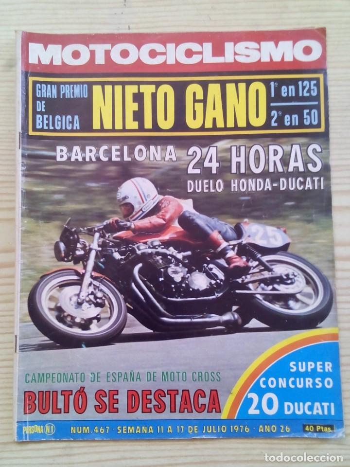 Voitures et Motocyclettes: Revista Motociclismo 1976 11 17 Julio