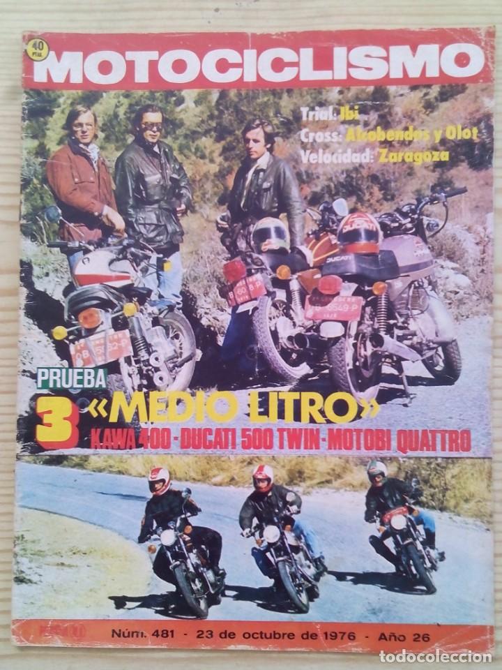 Voitures et Motocyclettes: Revista Motociclismo 1976 23 Octubre