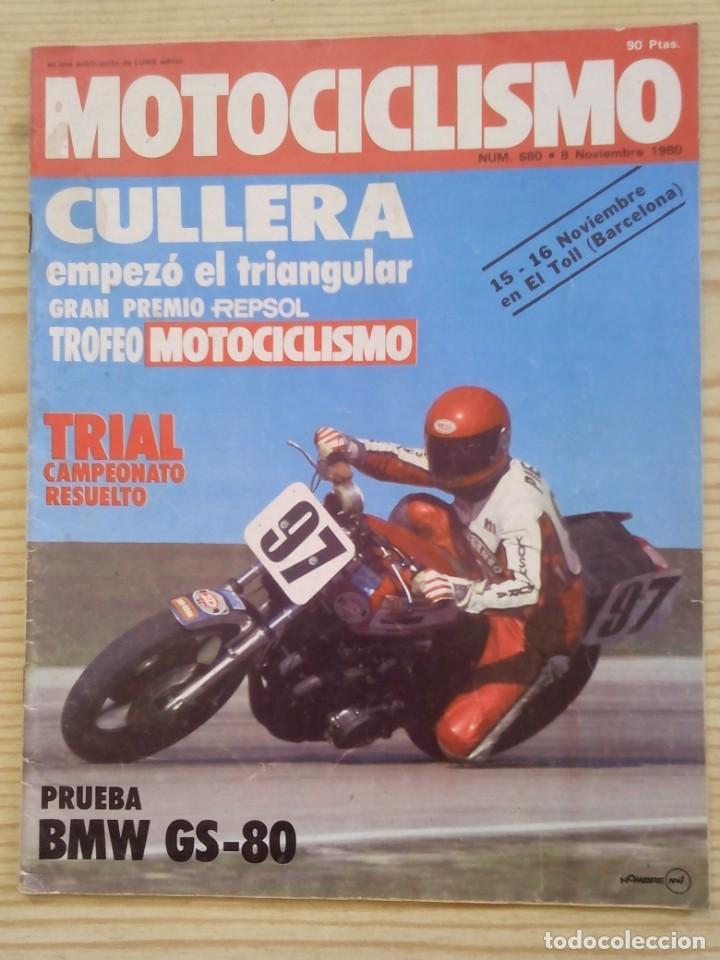 Voitures et Motocyclettes: Revista Motociclismo 1980 8 Noviembre