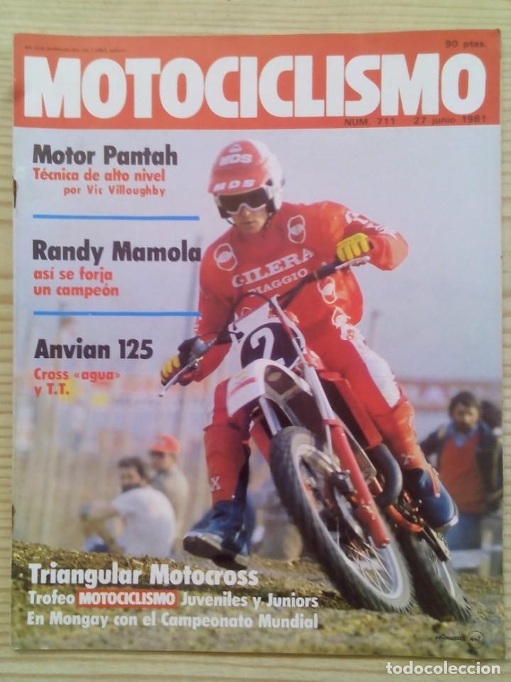 Voitures et Motocyclettes: Revista Motociclismo 1981 27 Junio