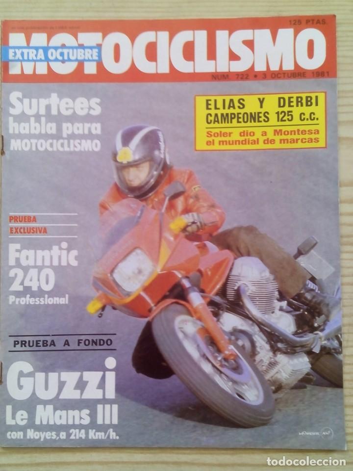 Carros e motociclos: Revista Motociclismo 1981 3 Octubre