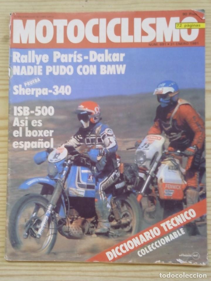 Carros e motociclos: Revista Motociclismo 1981 31 Enero