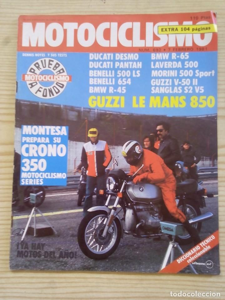 Carros e motociclos: Revista Motociclismo 1981 7 Febrero