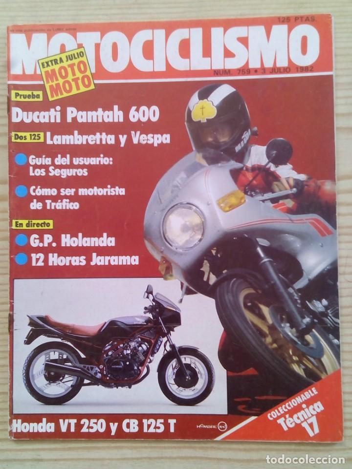 Carros e motociclos: Revista Motociclismo 1982 3 Julio