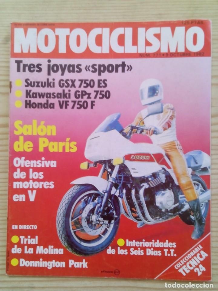 Carros e motociclos: Revista Motociclismo 1982 9 Octubre