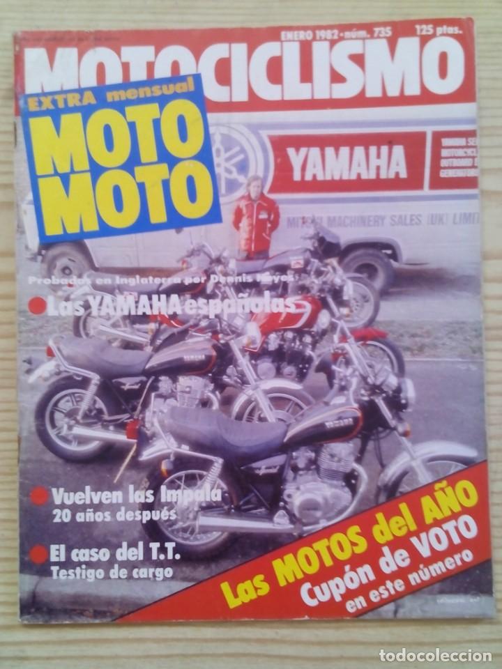 Carros e motociclos: Revista Motociclismo 1982 Enero