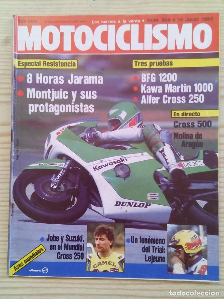 Coches y Motocicletas: Revista Motociclismo 1983 16 Julio