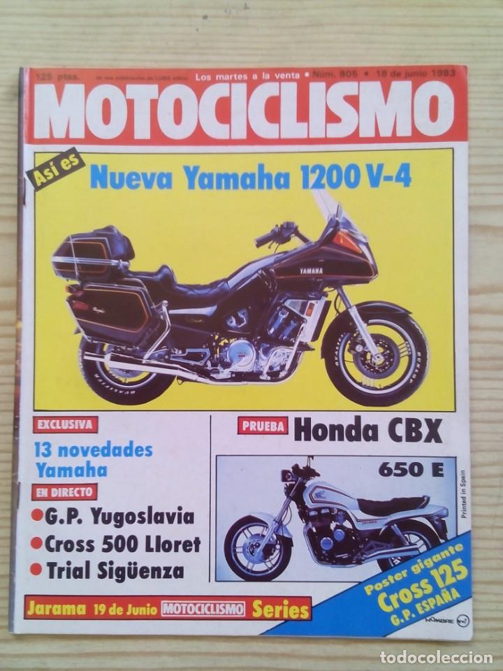 Carros e motociclos: Revista Motociclismo 1983 18 Junio