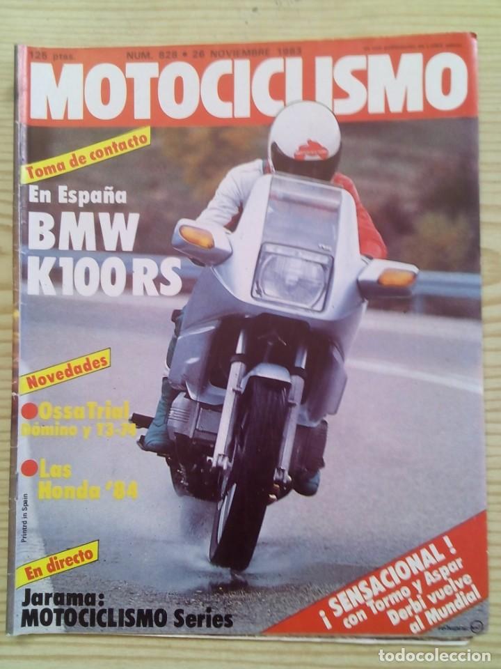 Carros e motociclos: Revista Motociclismo 1983 26 Noviembre